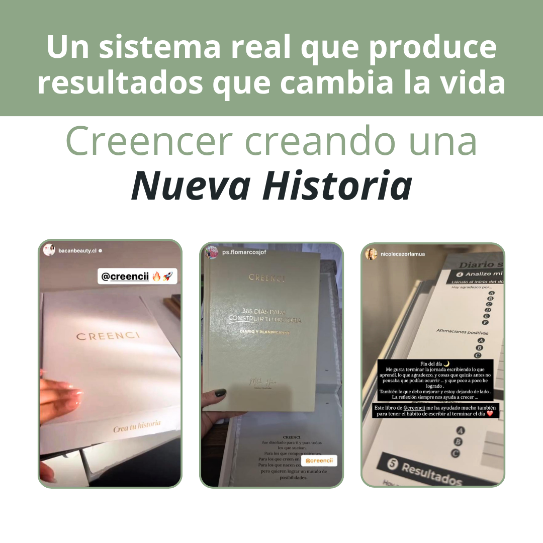 Diario y Planificador Guiado CREENCI®