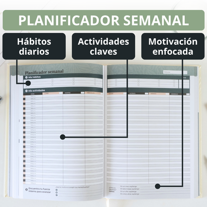 Diario y Planificador Guiado CREENCI®