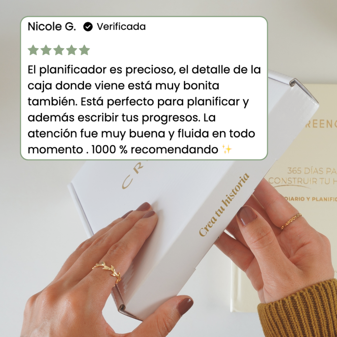 Diario y Planificador Guiado CREENCI®